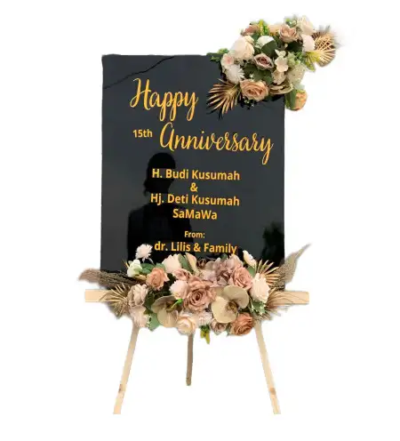 Papan Bunga Akrilik Gemeksekti